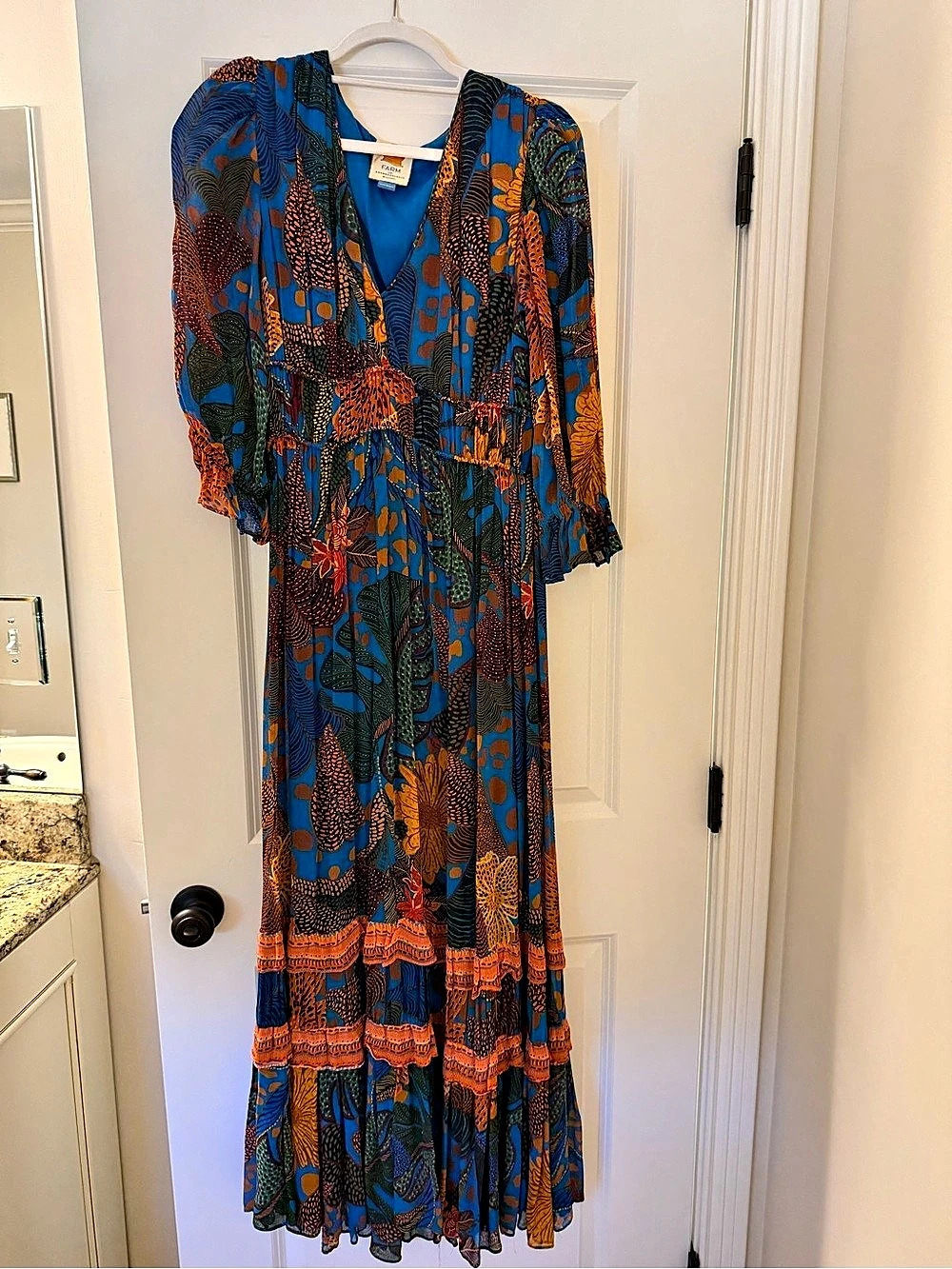 Farm Rio Printed Maxi Dress